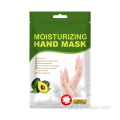 Melhora esfoliante máscara de mão de cuidados à mão de abacate